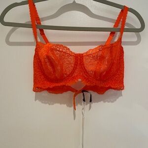 Allegra underwire balconette bra